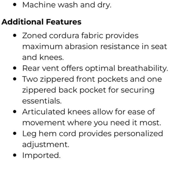 L.L. Bean Swift Ascent Hiking Pant - Picture 12 of 12